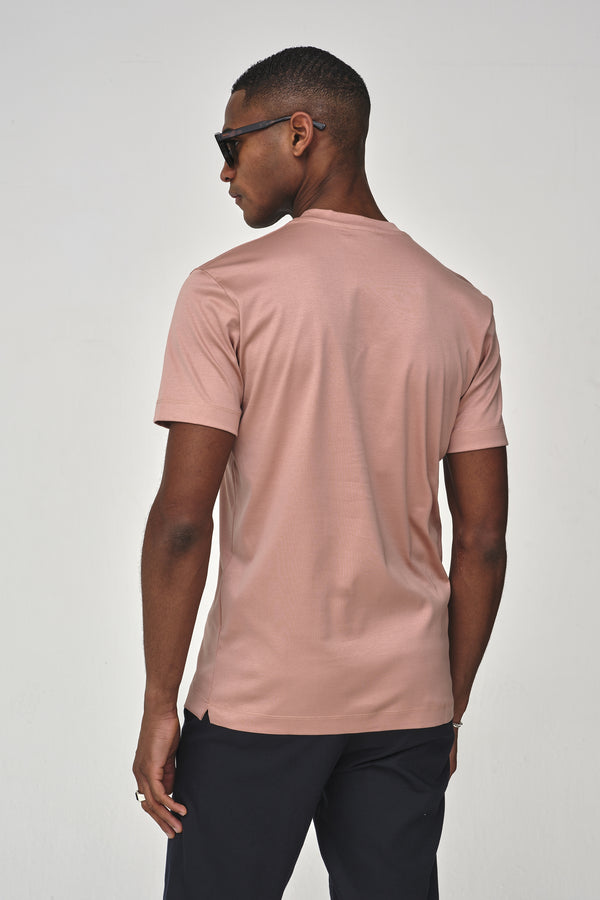 Interlock Supima T-Shirt | Rosa Tea