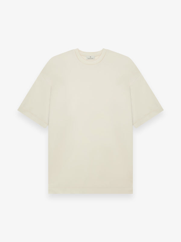 Interlock Supima T-Shirt | Crema