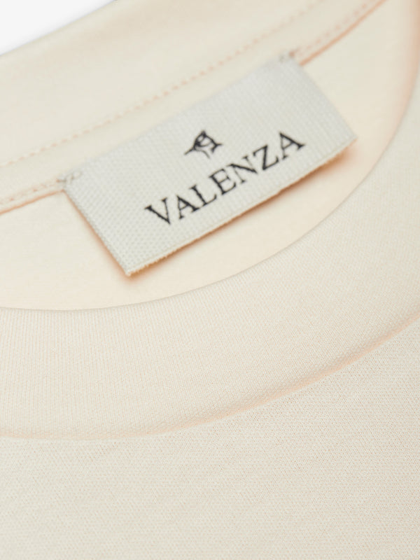 Interlock Supima T-Shirt | Creme