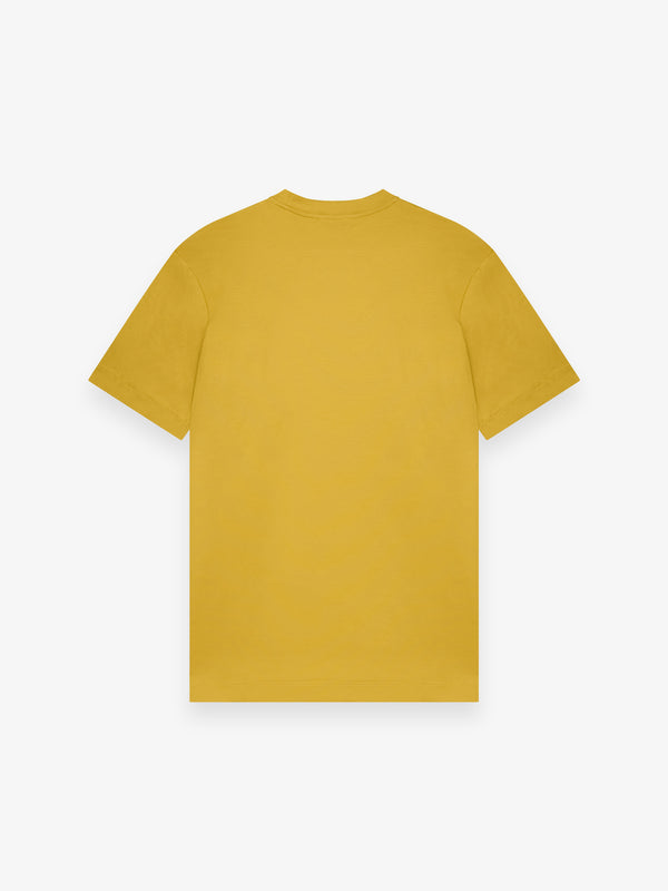 Interlock Supima T-Shirt | Mustard