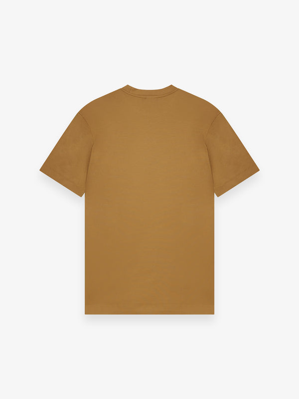 Interlock Supima T-Shirt | Dark Gold