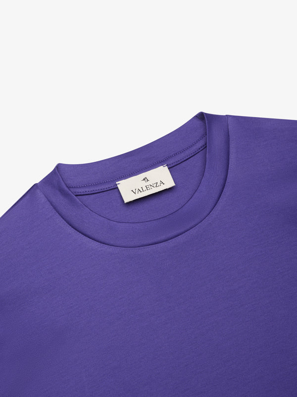 Interlock Supima T-Shirt | Viola