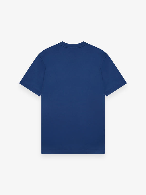 Interlock Supima T-Shirt | Cobalt
