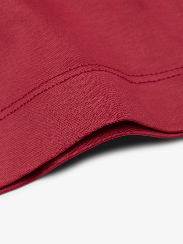 Interlock Supima T-Shirt | Chili Red
