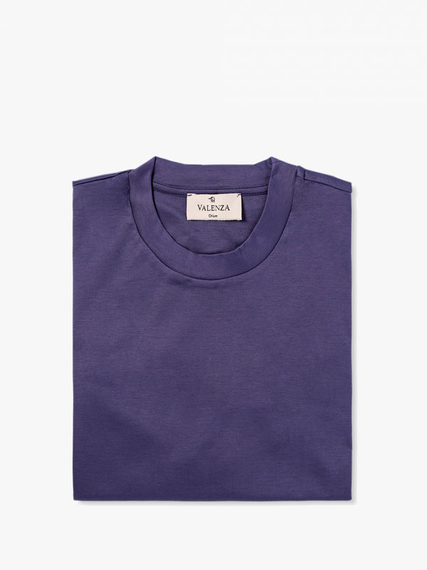 Interlock Supima T-Shirt | Indigo
