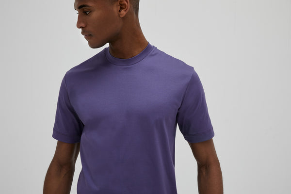 Interlock Supima T-Shirt | Indigo