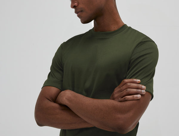 Interlock Supima T-Shirt | Verde