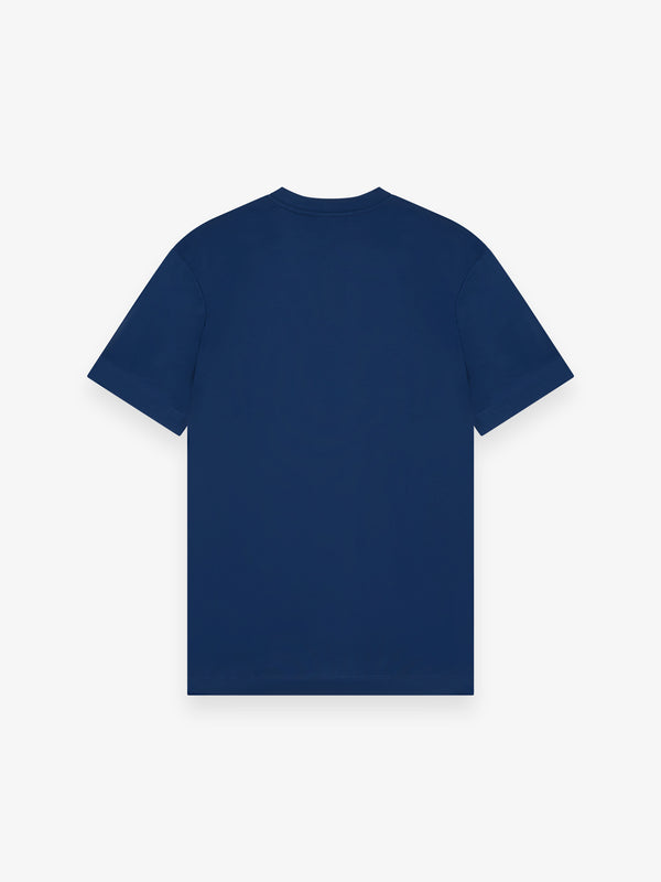 Interlock Supima T-Shirt | Blu