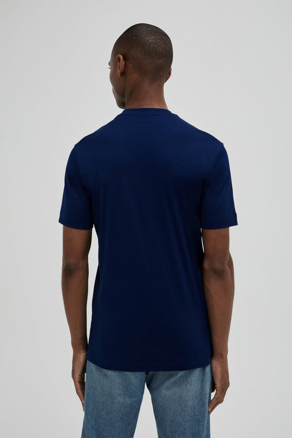 Interlock Supima T-Shirt | Blu