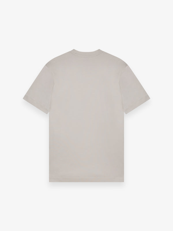 Interlock Supima T-Shirt | Pearl Grey