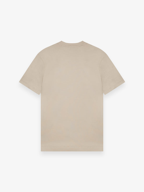 Interlock Supima T-Shirt | Beige