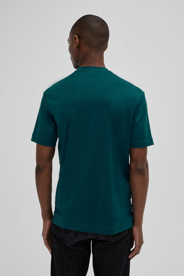 Interlock Supima T-Shirt | Petrol