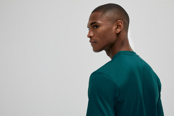 Interlock Supima T-Shirt | Petrol