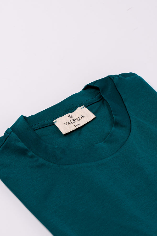 Interlock Supima T-Shirt | Petrol