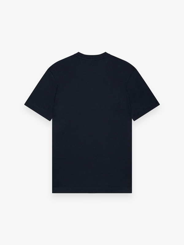 Interlock Supima T-Shirt | Navy