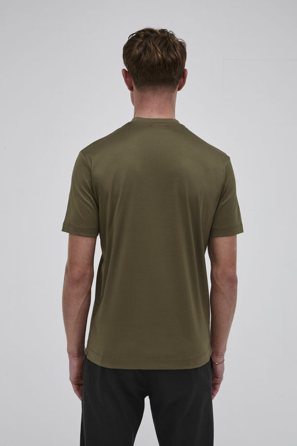 Interlock Supima T-Shirt | Verde Militare