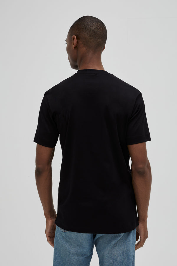 T-Shirt Interlock Supima | Noir