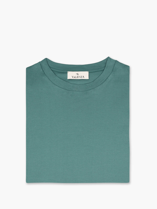 Interlock Supima T-shirt | Verde Smeraldo