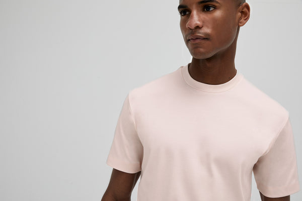 Interlock Supima T-Shirt | Lichtroze