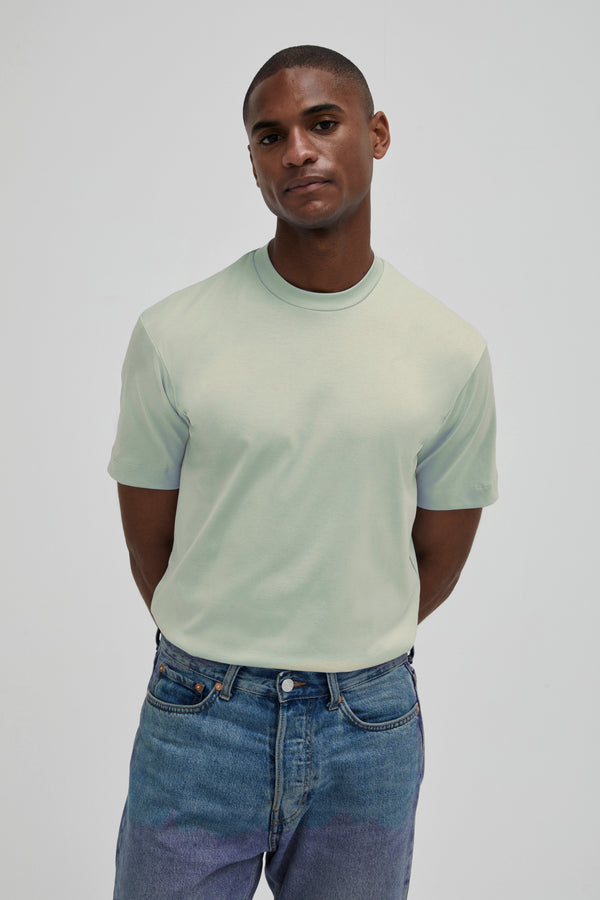 Interlock Supima T-Shirt | Verde Venezia