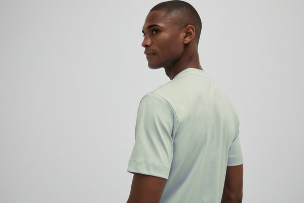 Interlock Supima T-Shirt | Verde Venezia