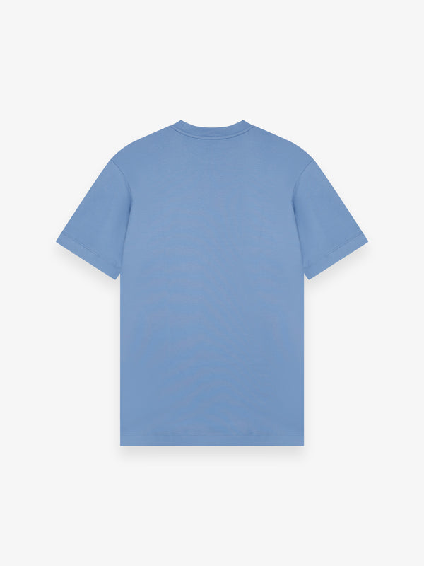 Interlock Supima T-Shirt | Mid Blue