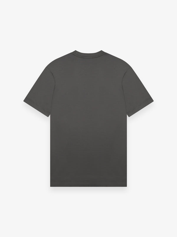 Interlock Supima T-Shirt | Dark Grey