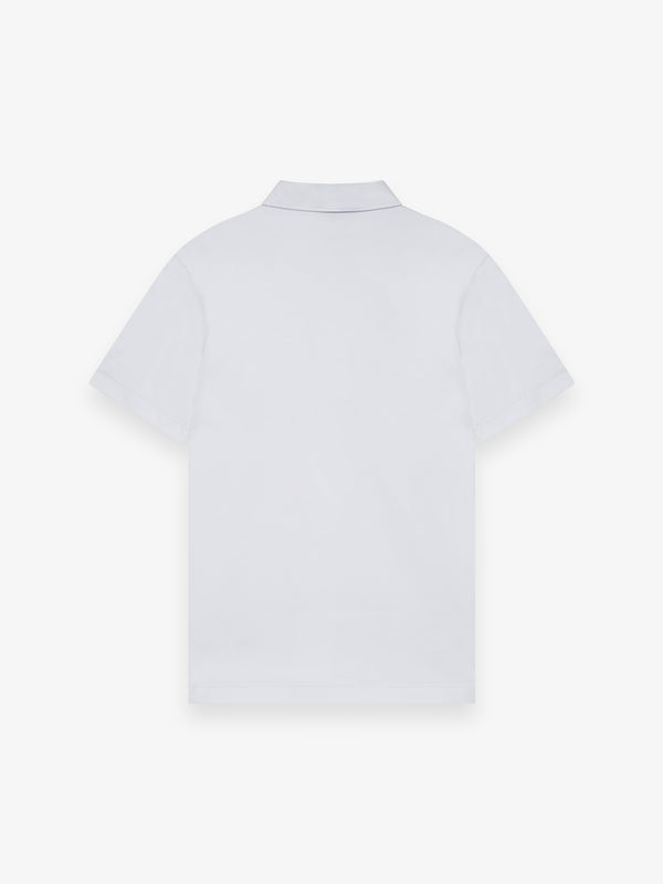 Polo Supima Collo Schiller Maniche Corte | Angel Blue