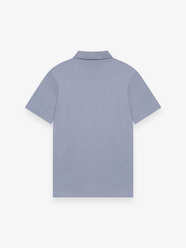 Supima Polo Schiller Collar S/S | Lavender