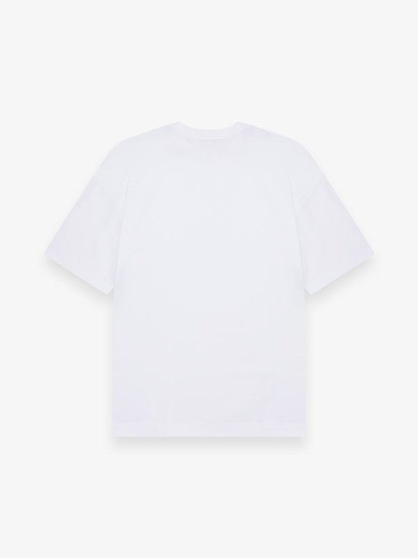 Interlock Supima Oversize T-shirt | Bianco