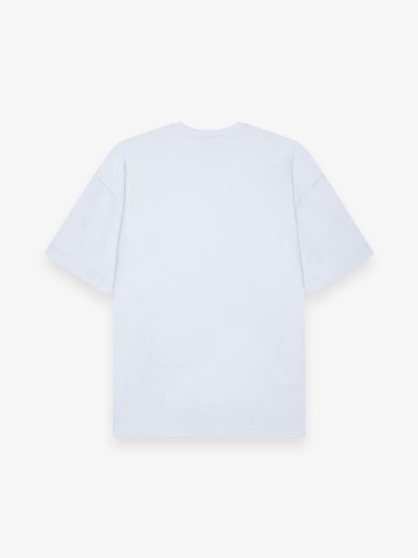 Interlock Supima Oversized T-shirt | Angel Blue