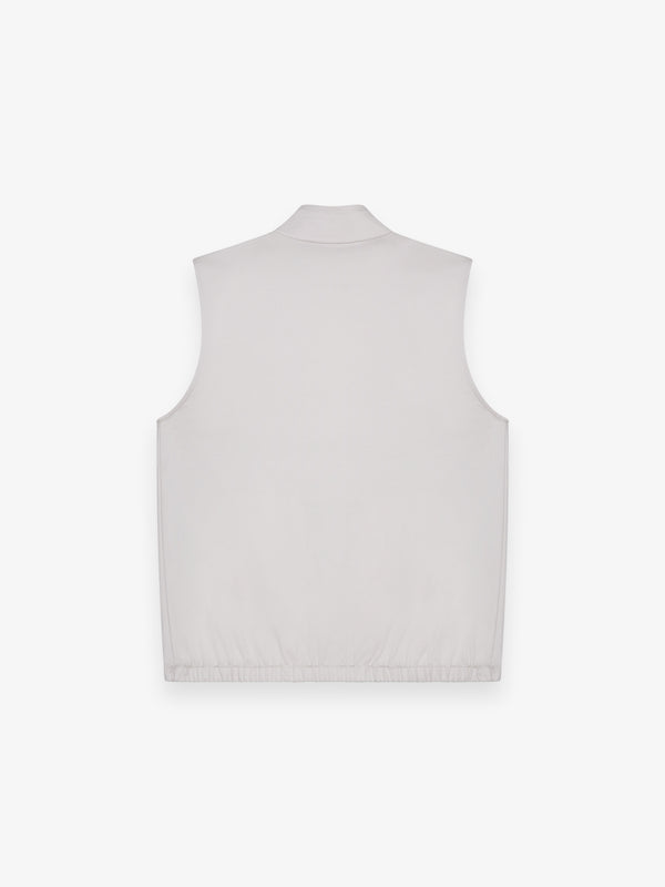 Supima Bodywarmer | Pearl Grey