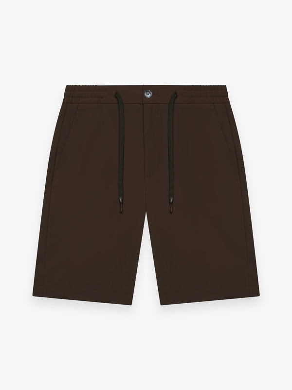 Tech Stretch Shorts | Dark Brown