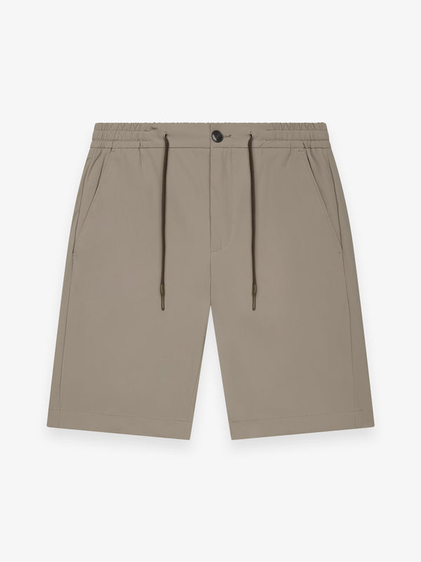 Tech Stretch Shorts | Hellbeige
