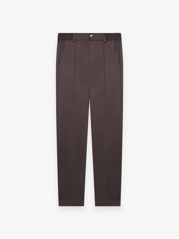 Heavy Supima Tapered Trousers | Asphalt