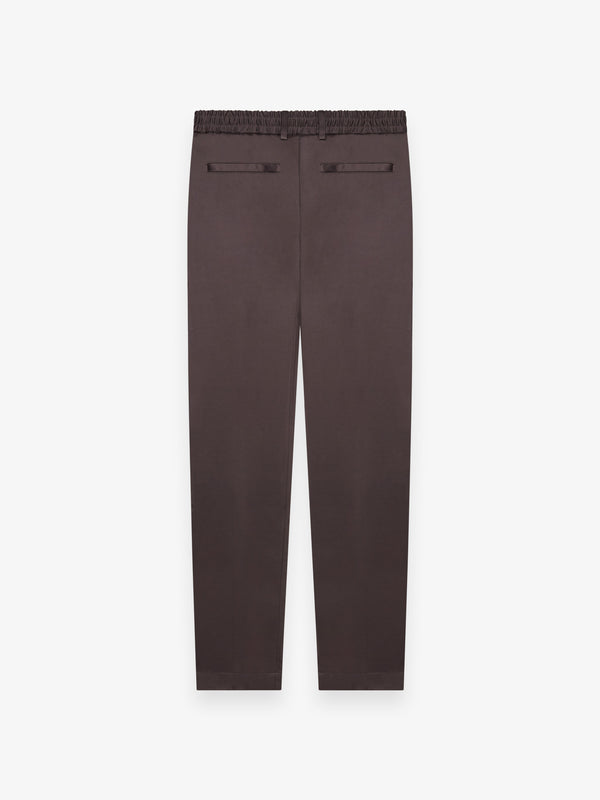 Heavy Supima Tapered Trousers | Asphalt