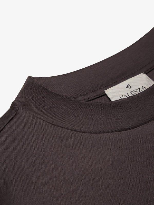 Heavy Supima Oversized T-Shirt | Asphalt