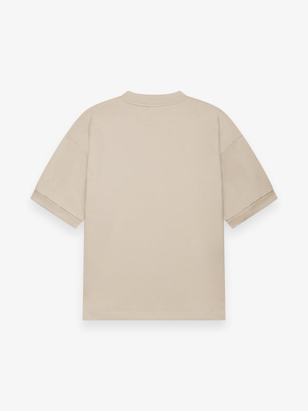 Heavy Supima Oversized T-Shirt | Beige