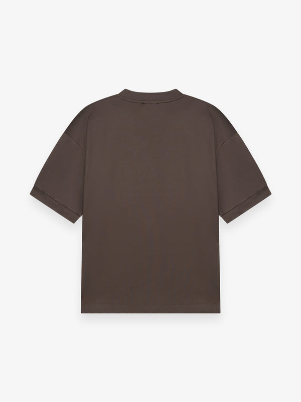 Heavy Supima Oversized T-Shirt | Marrone Ebano