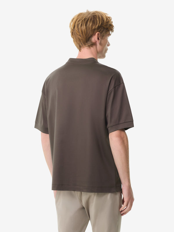 Heavy Supima Oversized T-Shirt | Marrone Ebano