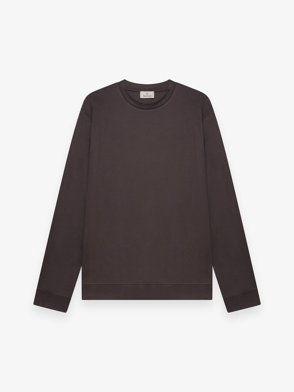 Heavy Supima Sweater | Asphalt