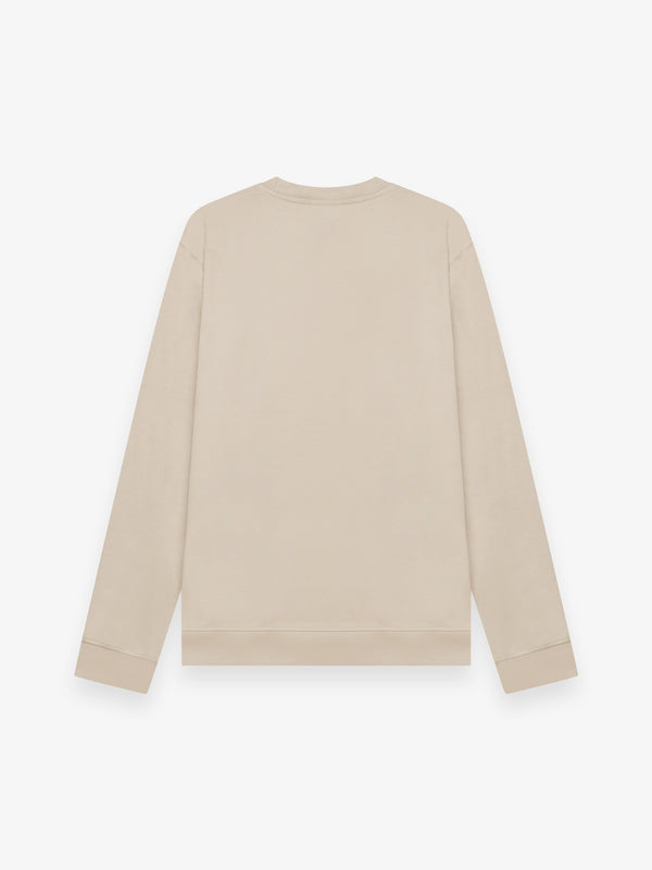 Heavy Supima Sweater | Beige