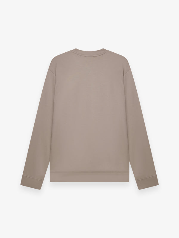 Heavy Supima Sweater | Lead Grey