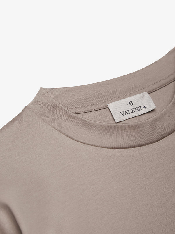 Heavy Supima Sweater | Lead Grey