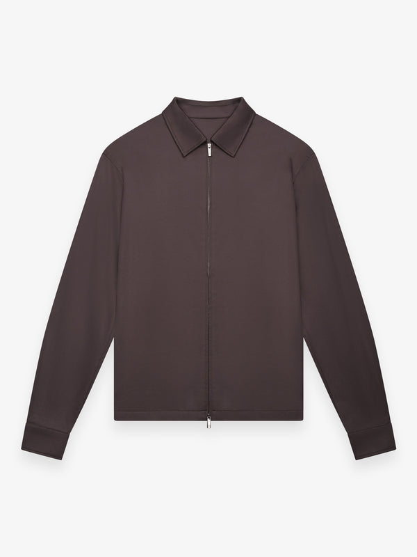 Zwaar Supima Overshirt | Asphalt