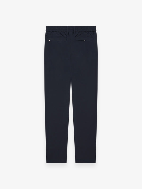 Warm Tech Stretch Tapered Trousers | Navy