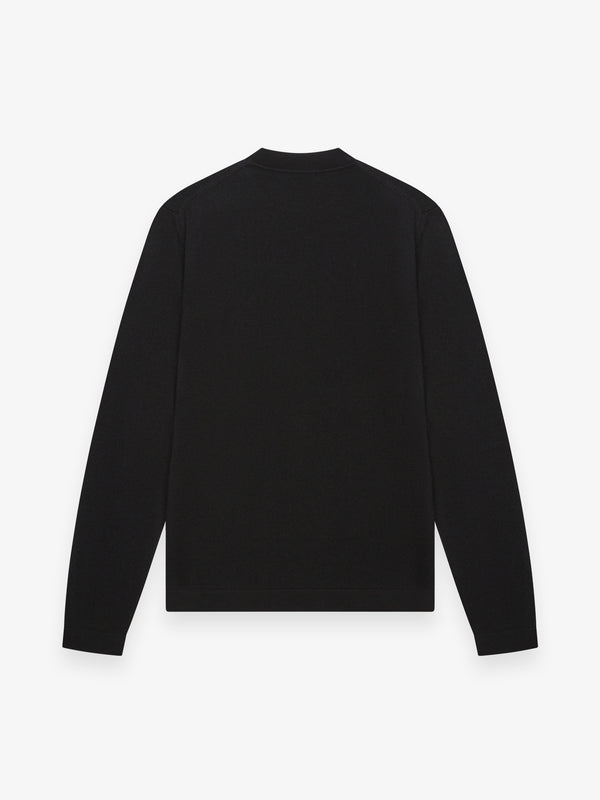 Cashwool Extrafine Merino Crew Neck | Black