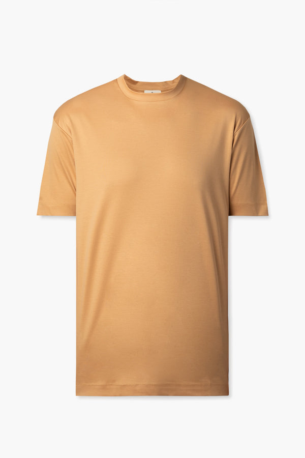 Interlock Supima T-Shirt | Caramel