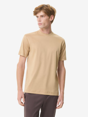 Interlock Supima T-Shirt | Noisette