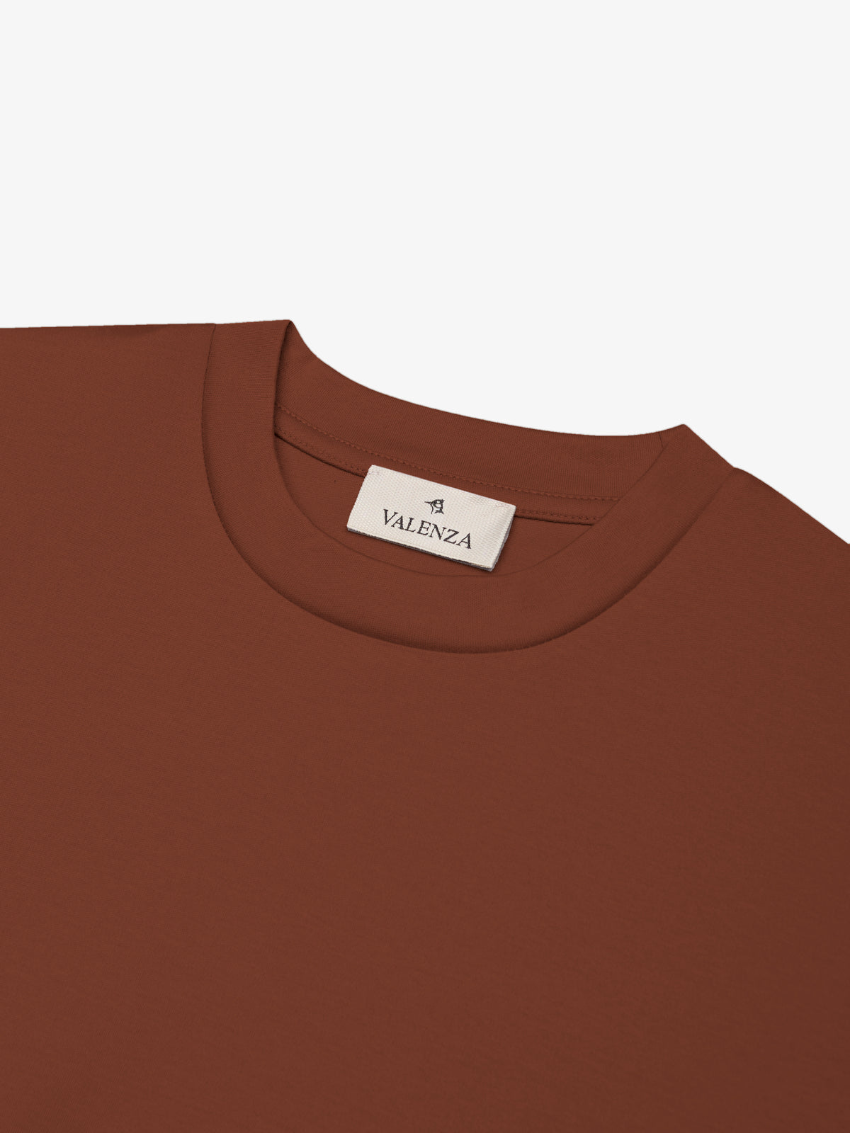 Interlock Supima T-Shirt | Coffee